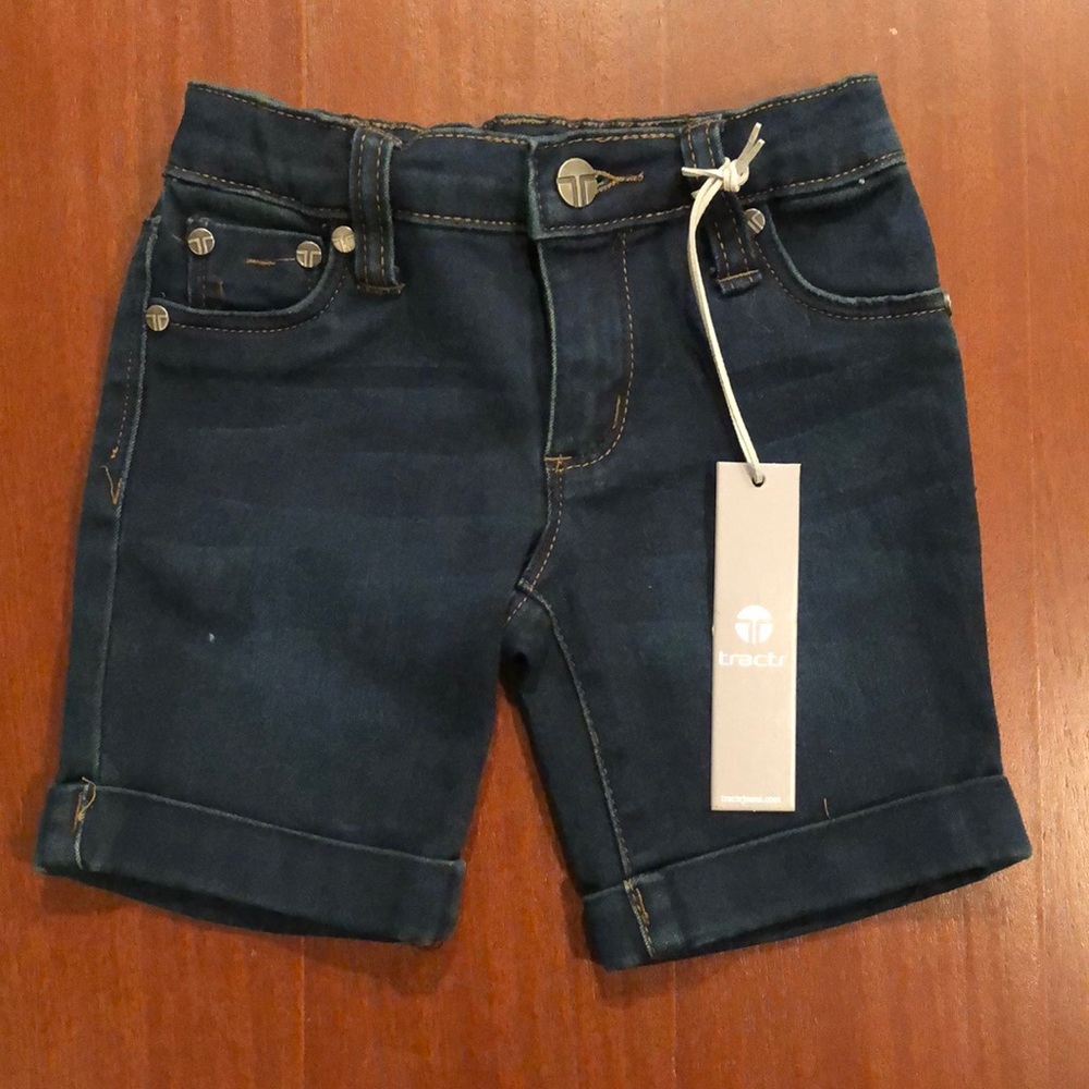 NWT Tractr Kids Denim Shorts